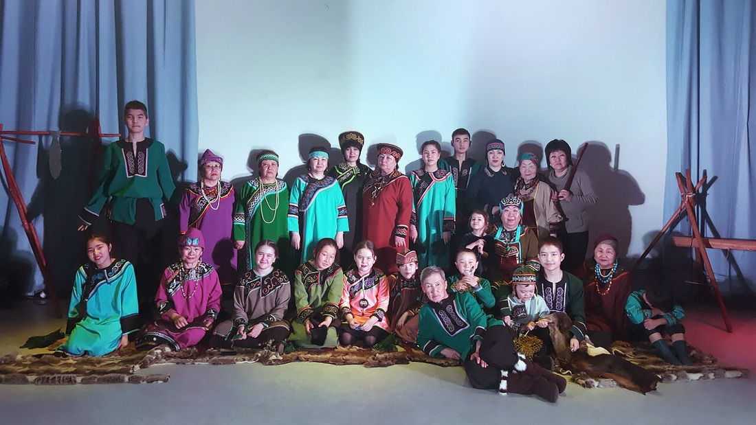 Native costumes for the folk ensemble Mengume Ilga were purchased