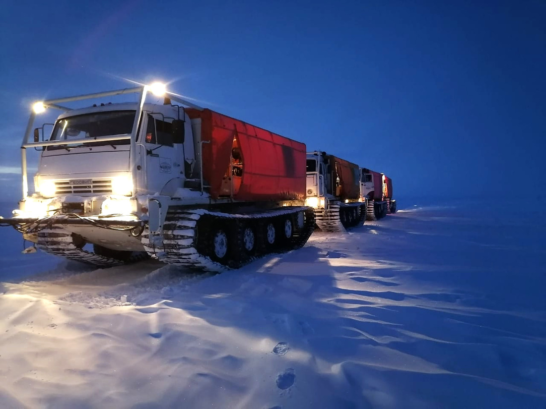 Seismic exploration at the Sopochny subsoil area