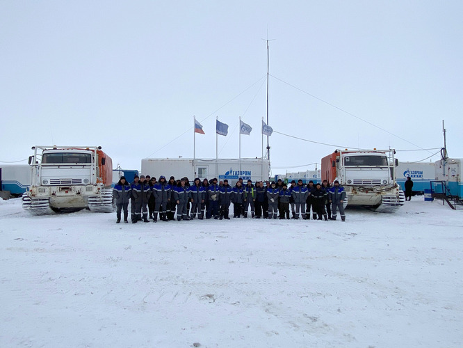 The work was carried out by seismic exploration crews from Gazprom Nedra LLC production units