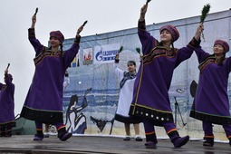 A national ritualistic holiday in Sakhalin Island