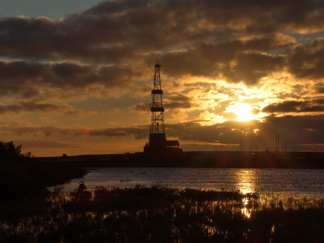 Sunset at Yamal