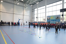 Grand opening of the new sports centre in Metallostroy