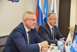 Vsevolod Cherepanov, General Director, Gazprom Nedra LLC, spoke about the plans for production activities of company‘s subdivisions on the land of the Yamal Peninsula and on the Priyamal Shelf of the Kara Sea as part of “Yamal” megaproject