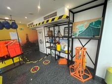 The exposition reproduced the corresponding markings, presented equipment and tools that are used on offshore drilling rigs