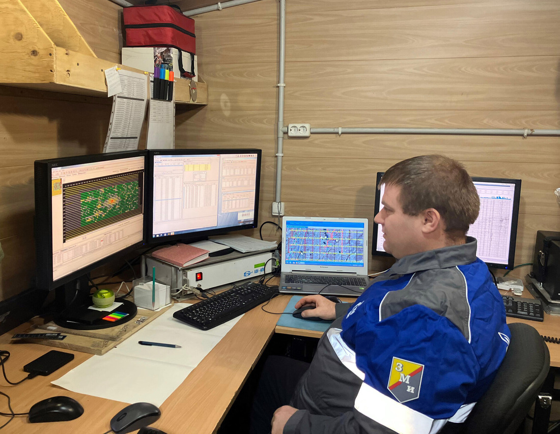 Information received at the seismic station is processed around the clock