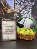 According to tradition, the green apple has become the symbol of environmental campaigns