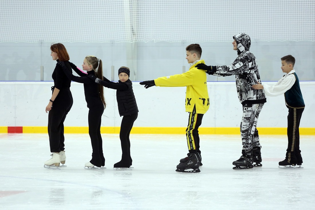 “Crystal Puzzles” is Russia’s first inclusive class for adaptive figure skating